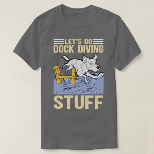 Laat Dok Diving Canine Sports 2 T-shirt (Design voorkant)
