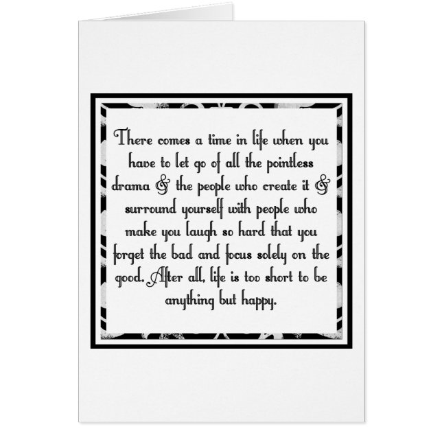 Laat drama los (Voorkant)