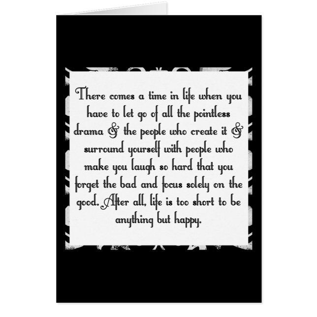 Laat drama los (Voorkant)