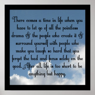 Laat drama los poster