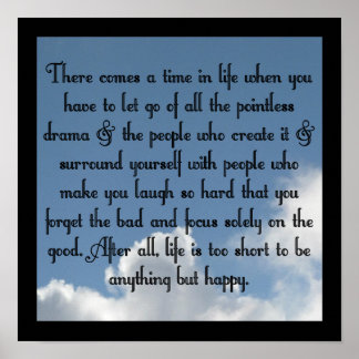 Laat drama los poster