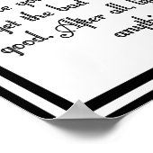 Laat drama los poster (Hoek)