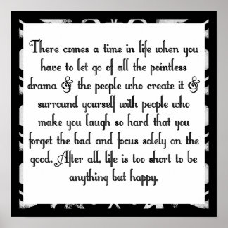 Laat drama los poster