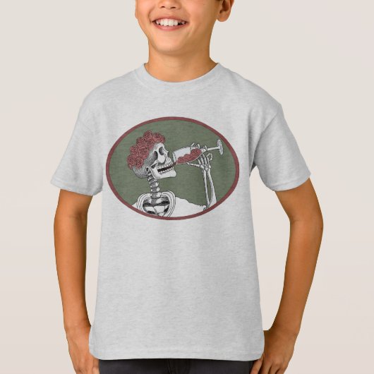 laat drink t-shirt (Voorkant)