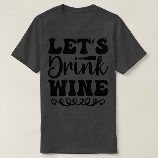 Laat drinken t-shirt (Design voorkant)
