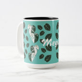 Laat dromen tweekleurige koffiemok (Voorkant links)