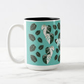 Laat dromen tweekleurige koffiemok (Links)