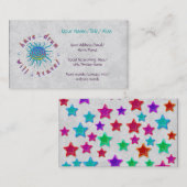 Laat Drum reizen Visitekaartje (Voorkant / Achterkant)