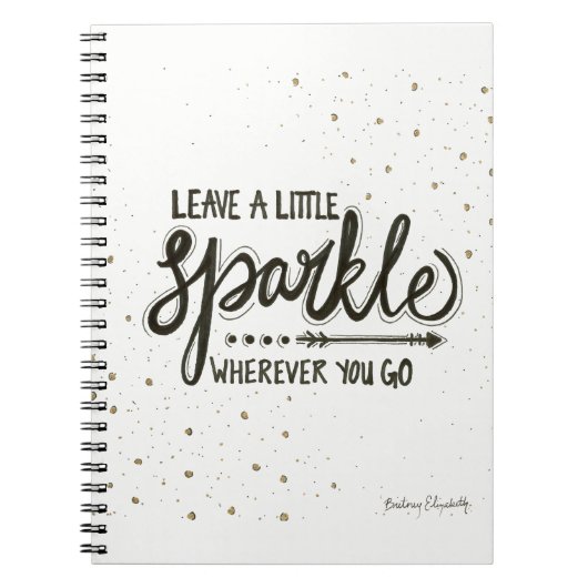 Laat een beetje ruziën waar je ook gaat notitieboek (Voorkant)