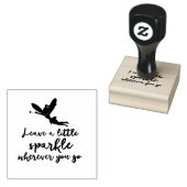 Laat een beetje Sparkle met Fairy Quote Rubberstempel (Gestempeld)