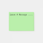 Laat een bericht achter post-it® notes (Voorkant)