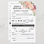 Laat een briefje achter voor de tweetalige roze br (Voorkant / Achterkant)