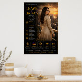 Laat een Erfenis Na – Executive Office Poster (Keuken)