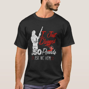 Laat een hert vallen Jacht humor voor grappige bui T-shirt