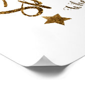 Laat een kleine reserveprijsografie achter poster (Hoek)