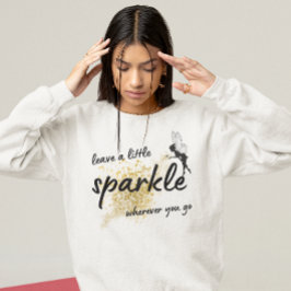 laat een kleine vonk achter waar je ook maar een s trui