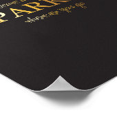 Laat een kleine vonk los waar je ook gaat poster (Hoek)