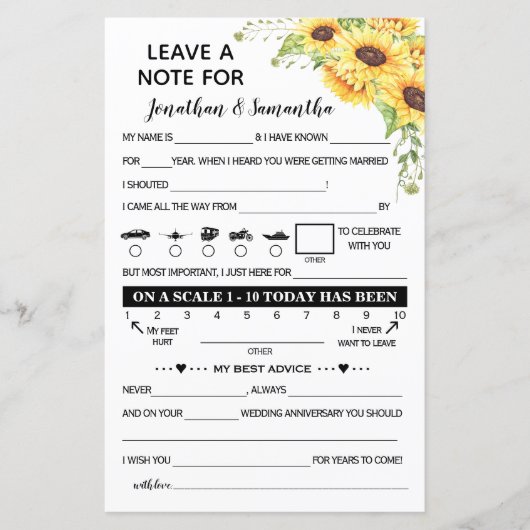 Laat een noot voor de tweetalige Pas getrouwd zonn (Voorkant)