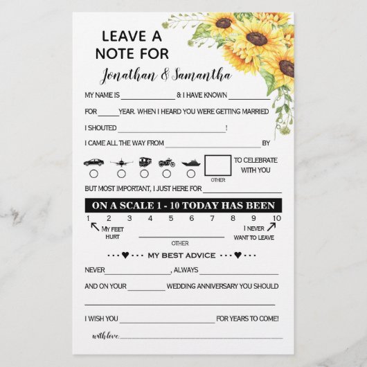 Laat een opmerking achter voor de Passen getrouwd  Flyer (Voorkant)