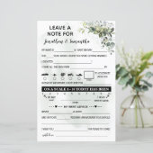 Laat een tweetalige eucalyptusbruiloft achter