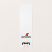 Laat een vrolijk kerstfoto van jezelf zien kaart (Binnenkant ongevouwen)