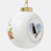 Laat een wens uitkomen keramische bal ornament (Links)