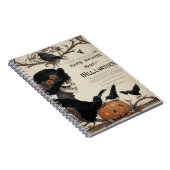 Laat elke dag voelen als Halloween met onze Crow Notitieboek (Rechterzijde)