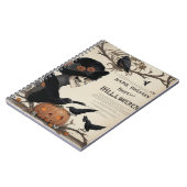 Laat elke dag voelen als Halloween met onze Crow Notitieboek (Linkerzijde)