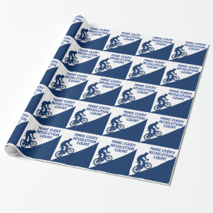 Laat elke revolutie tellen cadeaupapier