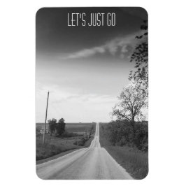 Laat enkel gaan, Inspirerend Citaat Magnet Magneet