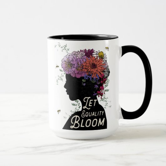 Laat Equality Bloom - koffie Mok (Rechts)
