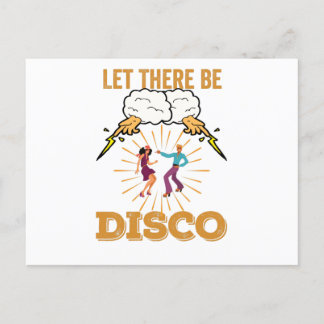 Laat er disco Funk zijn Briefkaart