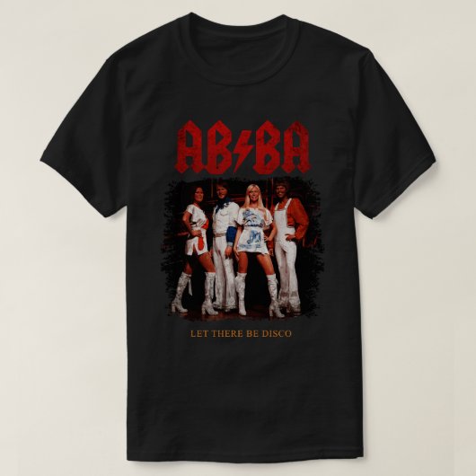 Laat er disco zijn t-shirt (Design voorkant)