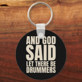 Laat er drummer zijn sleutelhanger (Voorkant)