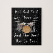 Laat er drummers zijn legpuzzel (Verticaal)