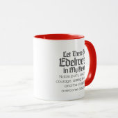 Laat er Edelweiss zijn in mijn hart Mok (Voorkant rechts)