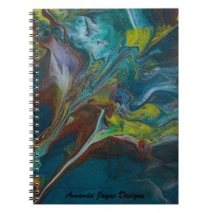 Laat er een lichte ontwerper spiraal notebook zijn notitieboek