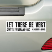 Laat er een Vert - Bumpersticker zijn (Op auto)