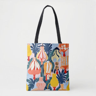 Laat er lampen zijn tote bag