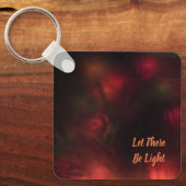 Laat er licht gezicht zijn sleutelhanger (Voorkant)