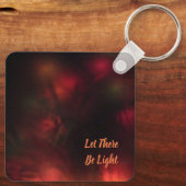 Laat er licht gezicht zijn sleutelhanger (Achterkant)