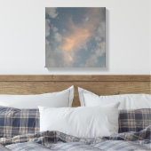 Laat er Licht Rekbaar Canvas zijn Afdruk (Insitu (Slaapkamer))