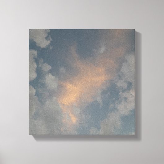 Laat er Licht Rekbaar Canvas zijn Afdruk (Voorkant)