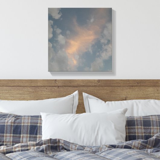 Laat er licht stretch canvas zijn (Insitu (Slaapkamer))