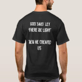 Laat er licht T-Shirt zijn (Achterkant)