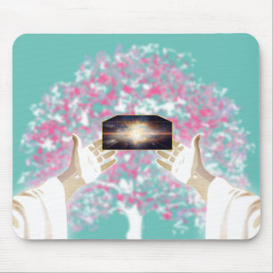 Laat er licht zijn: en er was licht muismat