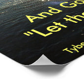 Laat er licht zijn poster (Hoek)