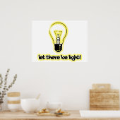 Laat er licht zijn poster (Keuken)