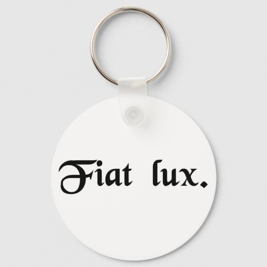 Laat er licht zijn. sleutelhanger (Voorkant)