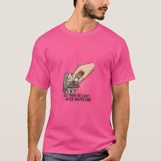 Laat er licht zijn – T-shirt met offerte voor elek